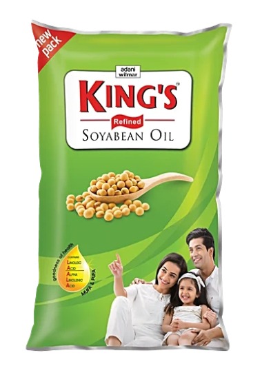 King Soya Refined , 750ml | Pouch